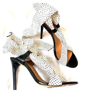 IRO python lace up pump size 10